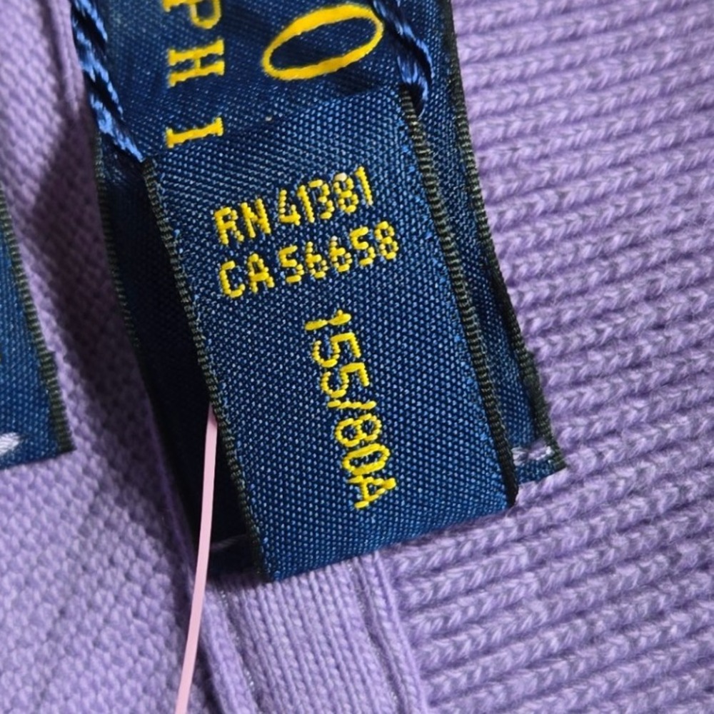 Ralph Lauren Polo Shirt Womens XS Classic Fit Wisteria Purple Short Sleeve NWT - Picture 6 of 10